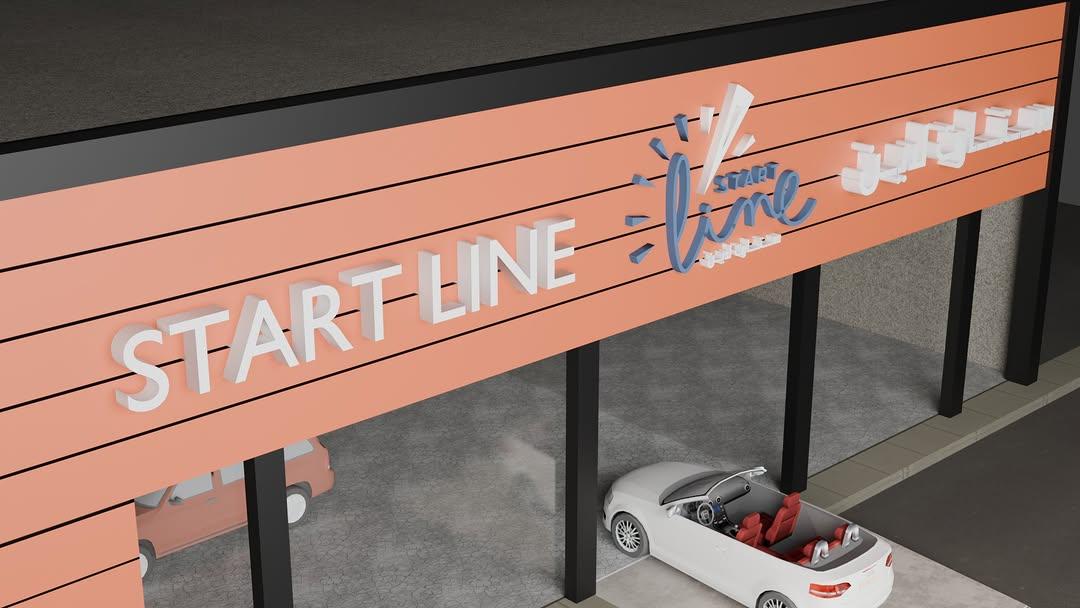 تصميم واجهة ستارت لاين لخدمات السيارات - صورة 1